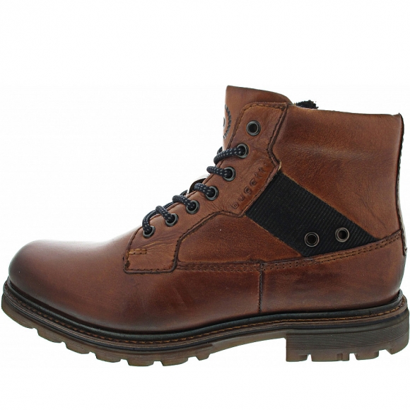 Bugatti Schnürstiefel in cognac