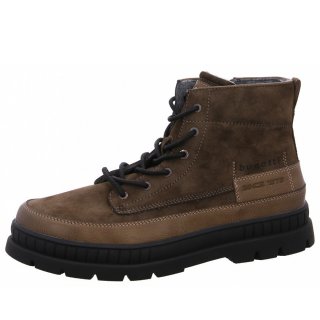Bugatti Pallario comfort Schnürstiefel in 7100 dk.green