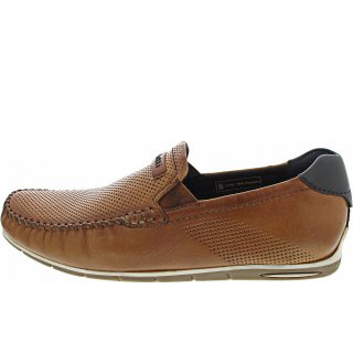Bugatti CHESLEY Mokassin in COGNAC