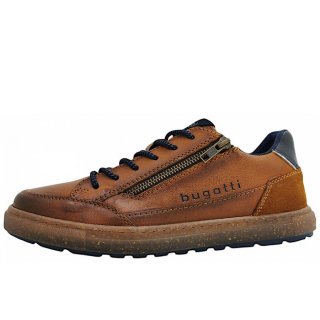 Bugatti Huberto sportlicher Schnürer in 6300 cognac