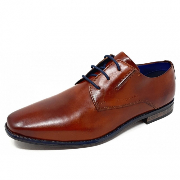 Bugatti City Armo Comfort Schnürer in 6300 cognac
