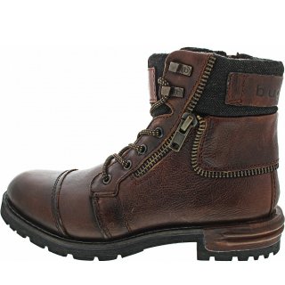 Bugatti Schnürstiefel in mid brown
