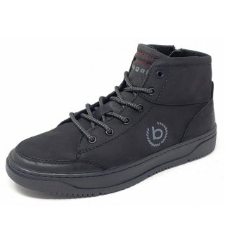 Bugatti Denim Humus Schnürstiefel in 100 schwarz