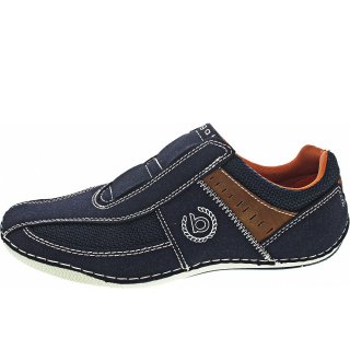 Bugatti Slipper in DARK BLUE