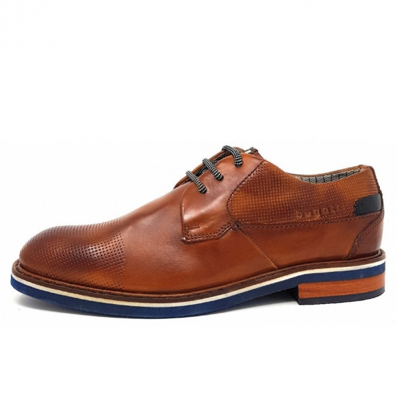 Bugatti Firmin Exko Businessschuh in 6300 cognac