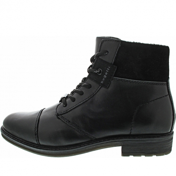 Bugatti Schnürstiefelette in black