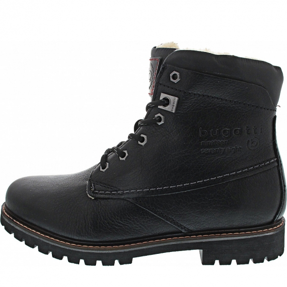 Bugatti Panther Schnürstiefel in black
