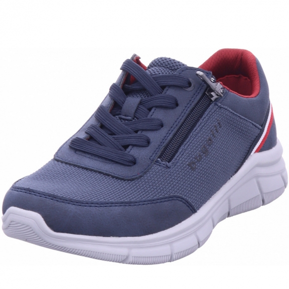 Bugatti Halbschuh in blau