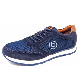 Bugatti Stranger Casual SMU sportlicher Schnürer in dark blue