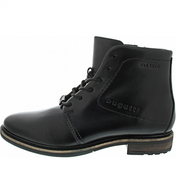Bugatti Schnürstiefel in black