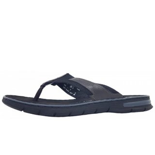 Bugatti Dario Pantolette in 1011 black/ grey