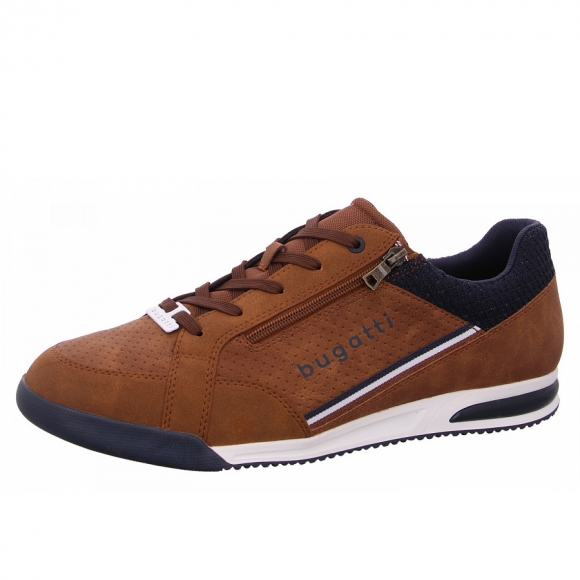 Bugatti Trevor Sneaker in 6341 cognac