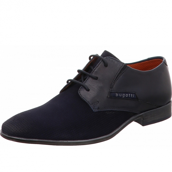 Bugatti mattia eco Halbschuh in dunkelblau