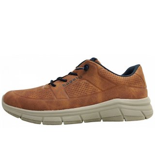 Bugatti Soa Slipper in cognac 6300