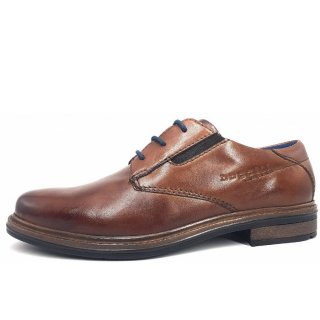 Bugatti Ruggiero Business Schuh in 6300 Cognac