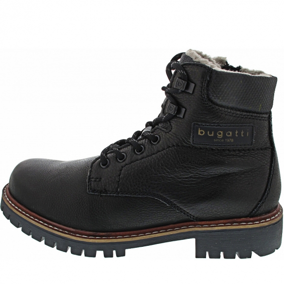 Bugatti Justin Schnürstiefel in black