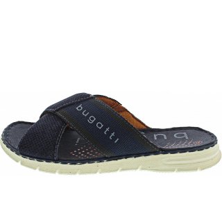 Bugatti DARIO Pantolette in DARK BLUE / DARK BLU