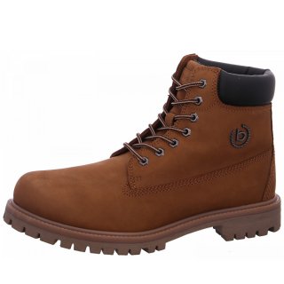 Bugatti Poleman Schnürstiefel in 6410 mid brown