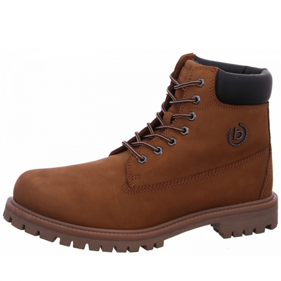 Bugatti Poleman Schnürstiefel in 6410 mid brown