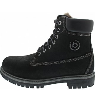 Bugatti Poleman Schnürstiefel in black