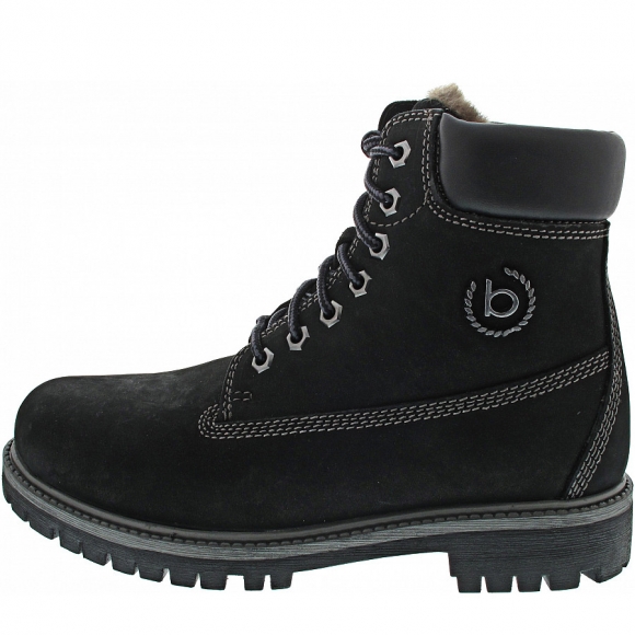 Bugatti Poleman Schnürstiefel in black