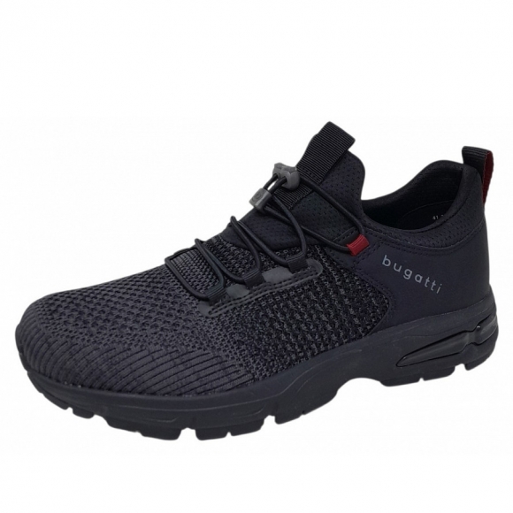 Bugatti Sneaker in 1000 schwarz meliert
