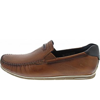 Bugatti CHESLEY Mokassin in COGNAC