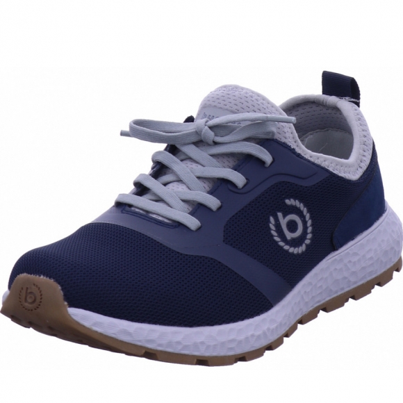 Bugatti koven Halbschuh in blau