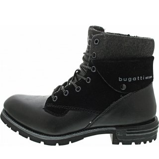 Bugatti Schnürstiefelette in black