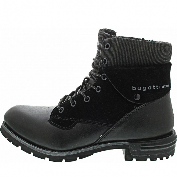 Bugatti Schnürstiefelette in black