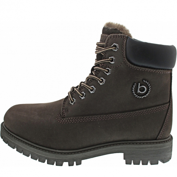 Bugatti Poleman Schnürstiefel in dark brown