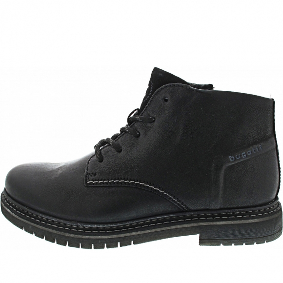 Bugatti Barton Comfort Schnürstiefel in black