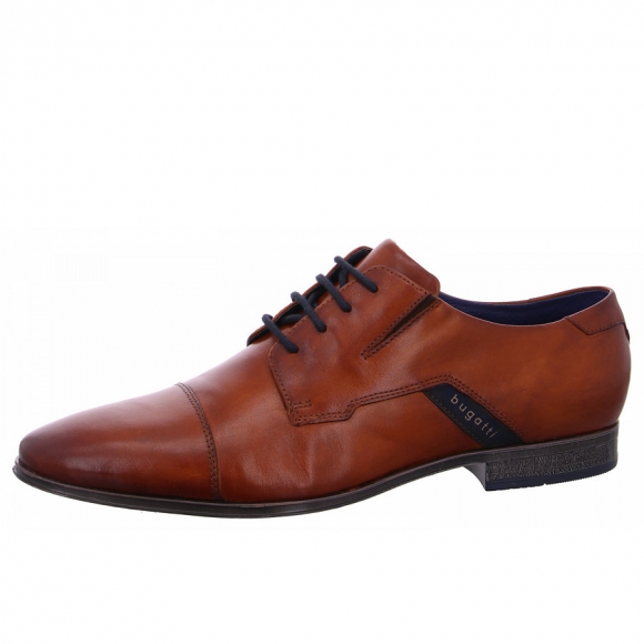 Bugatti Monrico Eco Business Schuh in 6300 cognac