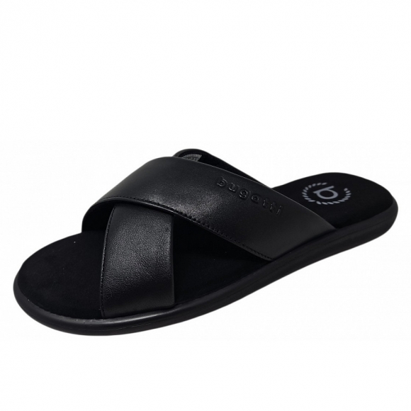 Bugatti Dove Pantolette in black