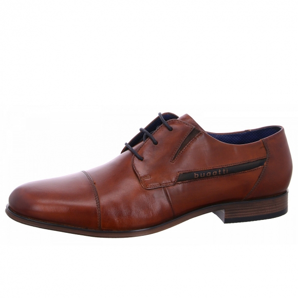 Bugatti Leagro Business Schuh in 6300 cognac