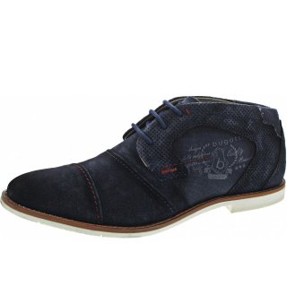 Bugatti FEDELE Businessschuh in DARK BLUE / BLUE