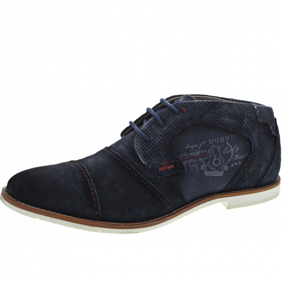 Bugatti FEDELE Businessschuh in DARK BLUE / BLUE