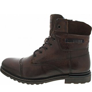 Bugatti Schnürstiefelette in dark brown