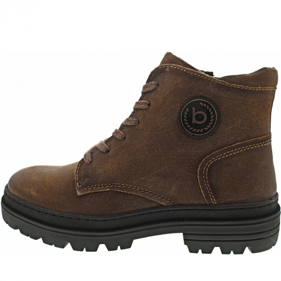 Bugatti Schnürstiefel in cognac