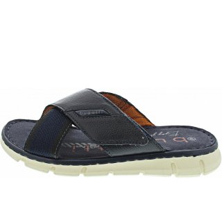 Bugatti Damar Pantolette in dark blue