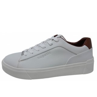 Bugatti Gunter Sneaker in offwhite cognac