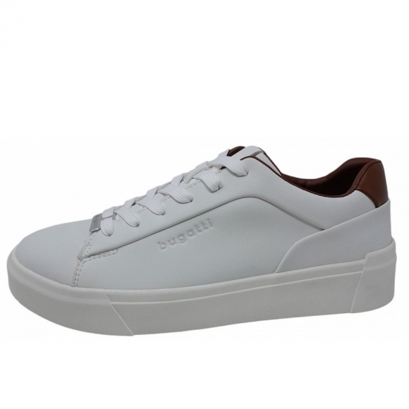Bugatti Gunter Sneaker in offwhite cognac