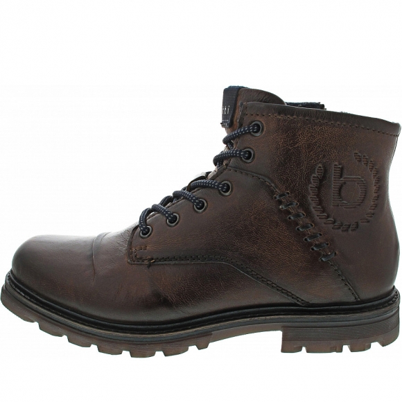 Bugatti Schnürstiefel in dark brown