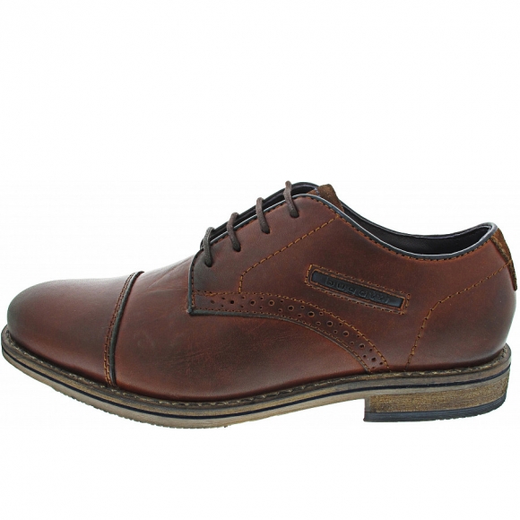 Bugatti Kai Exko Business Schuh in mid bronw