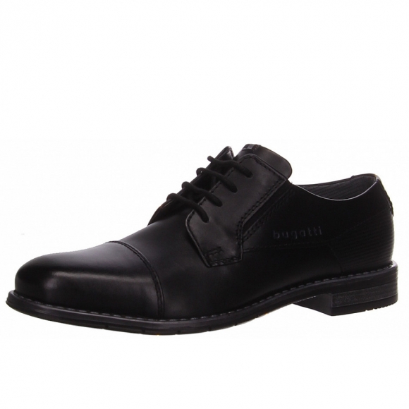 Bugatti Schnürschuhe in schwarz