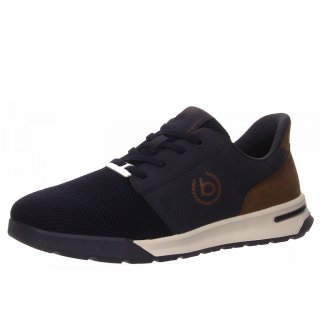 Bugatti Schnürschuhe in blau kombi.
