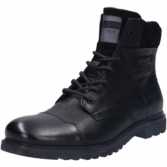 Bugatti Stiefel in schwarz