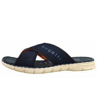 Bugatti Dario Pantolette in 4141 Dark Blue