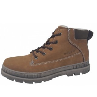 Bugatti Pallario Comfort Schnürstiefel in 6300 cognac