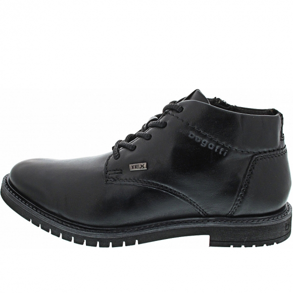 Bugatti Schnürstiefel in schwarz